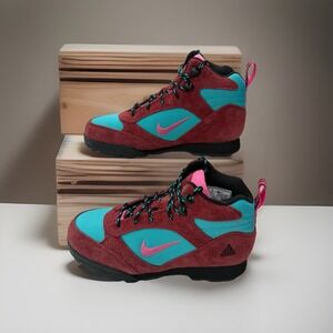 Nike ACG Torre Mid Waterproof Red Pinksicle Boots Men 8 Hiking Shoes‎ FD0212-600